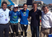 Echegoyen y Betanzos finalizan 8ª en el Mundial de Santander en 49er FX