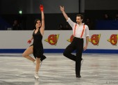 Sara y Adrián, 3º en el programa corto en Zagreb