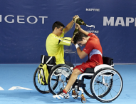 Caverzaschi, rey del Master Nacional de Tenis en Silla de Ruedas