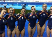 El equipo femenino de gimnasia artística logra su billete para el Mundial 2015