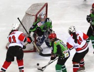 Doble triunfo del Majadahonda en la liga de hockey hielo