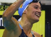 Mireia Belmonte, oro y plata en la 1ª jornada en Moscú
