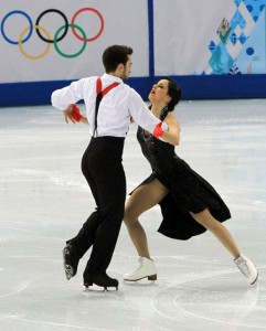 Adrián y Sara en Sochi 2014. Fuente: Fedhielo