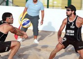 Los españoles pasan a la fase final del torneo de voley playa en Doha