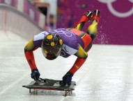 Ander Mirambell afina su trineo sobre el hielo