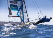 Echegoyen y Betanzos, a la gran final brasileña del Sudamericano de Vela