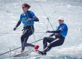 Echegoyen y Betanzos, 7ª en el Campeonato Sudamericano de Vela