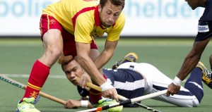 Roc Oliva en el Mundial. Fuente: Rabobank Hockey