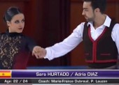 4ª plaza de Sara y Adrià en el ISU Grand Prix de Bompard