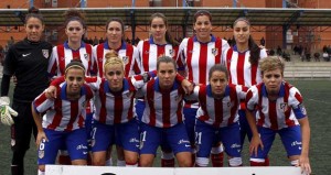 Las jugadoras del Atleti. Fuente: ATM