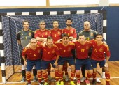 España y Ucrania empatan en el Europeo de fútbol sala B2-B3