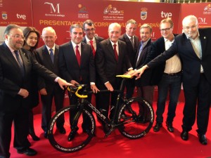 Presentación Vuelta 2015. Fuente: Diputación de Málaga.