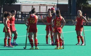 Las jugadoras redsticks. Fuente: RFEH