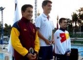 Nico García Boissier brilla en 1 m en la Pepsi Diving Cup