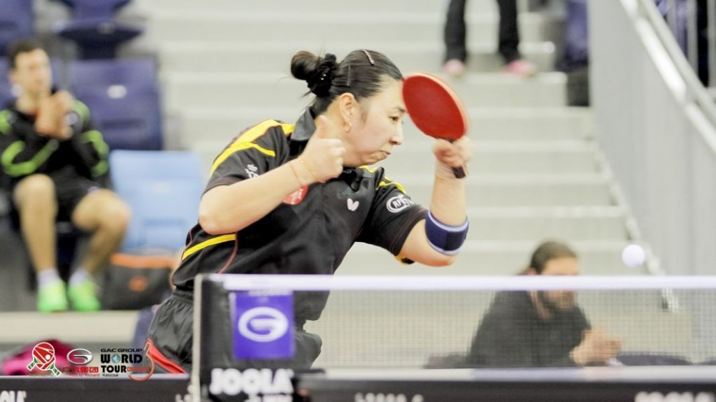 Yanfei Shen en Hungría. Fuente: ittfworld.