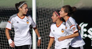 Las jugadoras del Valencia. Fuente: VCF