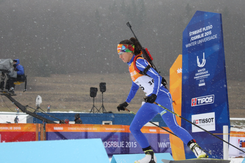 Victoria Padial, 1ª prueba Universiada 2015. Fuente: AD