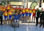 Ávila-Font, campeones de España de ciclismo en pista paralímpico