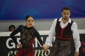 Sara y Adriá en la Universiada. Fuente: LPT/Avance Deportivo