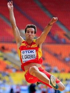 El atleta Eusebio Cáceres. Fuente: IAAF