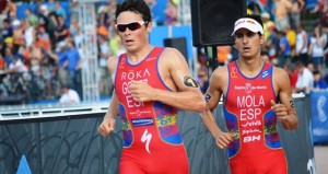 Gómez Noya y Mario Mola. Fuente: triathlon