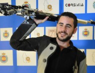 Javi López, campeón en España en carabina 10 m