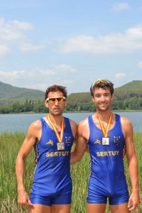 Jesús González, Suso (izquierda). Fuente: Rowing Nino