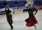 Sara y Adriá, 2º tras el programa corto en la Universiada