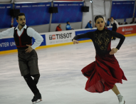 Sara y Adriá, 2º tras el programa corto en la Universiada