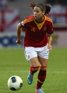 La centrocampista con 'La Roja'. Fuente: Getty Image