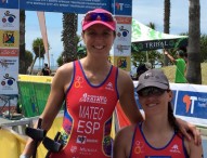 Rakel Mateo y Eva Moral, en la cima del paratriatlón