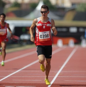 El atleta tarraconense en una prueba. Fuente: AD