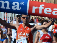 Miguel Ángel López y Raquel González, campeones de España de Marcha