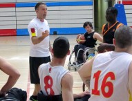 La selección de baloncesto en silla se pone a punto