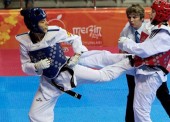 Los taekwondistas españoles se lucen en el tatami de Pontevedra