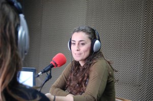 Marta López en Avance Deportivo Radio. Fuente: Avance Deportivo