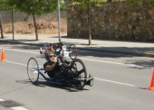 Martín Berchesi domina la Copa de handbikes y triciclos