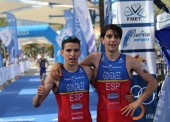 Los hermanos González, con el triatlón en el ADN