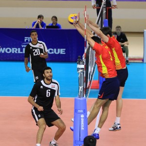 Selección española de voleibol. Fuente: Rfevb