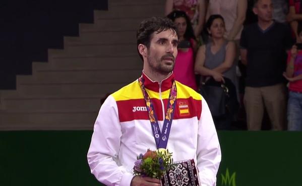 Pablo Abián clausura con oro en Baku