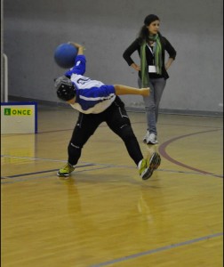 Arantxa Sorribes. Fuente: goalball.es