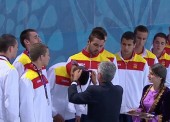 Los chicos de waterpolo, plata en Baku