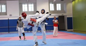 Ros en un entreno. Fuente: TKD