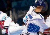 Joel González y Eva Calvo, patadas de bronce en Baku