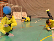 Chamartín y Aragón, reyes del goalball en España