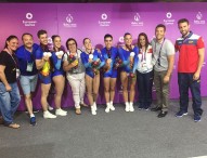 Oro y bronce aeróbico para España en los Juegos Europeos