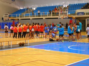 Acto inaugural Olimpiada Escolar Andaluza 2015. Fuente: Avance Deportivo