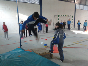 Olimpismo en la escuela. Fuente: AD