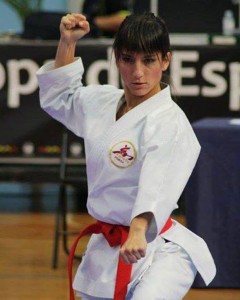 Sandra Sánchez. Fuente: Federacion Canaria Karate