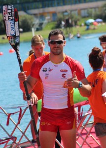 El doble medallista olímpico. Fuente: RFEP